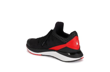 Image of Spyder Tempo Sneakers - Mens, Black/ Fiery Red, M090, SP10152-M090