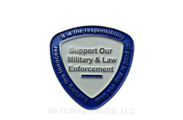 Image of Spyderco 2025 Coin, Blue, COIN2025
