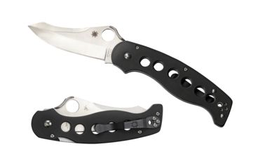 Image of Spyderco ATR 2 Folding Knife, Black, C70GP2