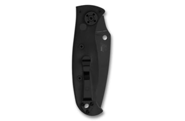 Image of Spyderco Autonomy 2 Automatic Folding Knife, 3.5in, LC200N Steel, CombinationEdge, Drop Point Blade, G-10, Black Handle, C165GPSBBK2