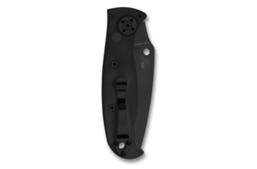 Image of Spyderco Autonomy 2 Automatic Folding Knife, 3.5in, LC200N Steel, Drop Point Blade, SpyderEdge, G-10 Black Handle, C165GSBBK2