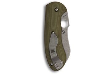 Image of Spyderco Bombshell Flash Batch Folding Knife, 2.98in, CPM 20CV, G10, Olive Drab G-10, C250GTIP