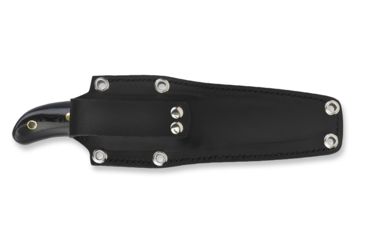 Image of Spyderco Bushcraft G-10 Fine Edge Fixed Blade Knife w/ Leather Sheath FB26GP