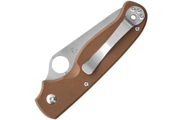 Image of Spyderco ButtonUp Button Lock Brn G10, SC275GPBN