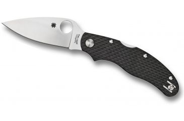 Image of Spyderco Caly3 Carbon Fiber ZDP-189 Handle, FE Blade Fold Knife C113CFPE