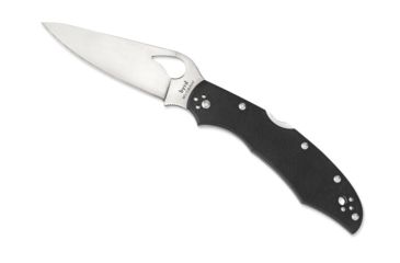 Image of Byrd by Spyderco Cara Cara 2 Folding Knife, 95 mm, Stainless Steel Plain Blade, G-10 Black Handle, BY03GP2