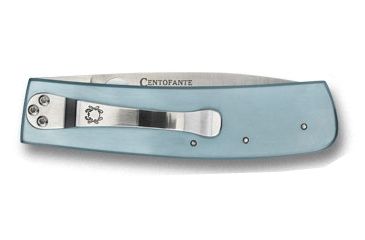 Image of Spyderco Centofante Memory Titanium Knife Closed