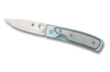 Image of Spyderco Centofante Memory Titanium w/ Zipper Pouch Knife C155TIP