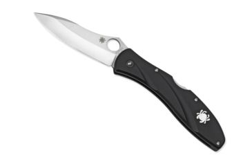 Image of Spyderco Centofante 3 Folding Knife, 3.14in, VG-10, Drop Point, FE Blade, FRN Black Handle, C66PBK3
