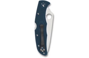 Image of Spyderco Endura 4 Folding Knife, 3.8in, K390 Steel, Leaf Blade, FRN Blue Handle, C10FPK390
