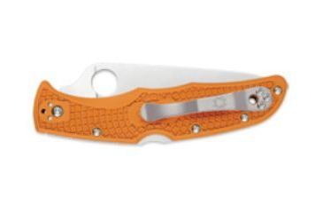 Image of Spyderco Endura 4 Lightweight HAP40 Plain Edge Folding Knife, Burnt Orange C10FPBORE