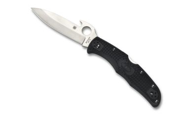 Image of Spyderco Endura 4 Folding Knife with Emerson Opener, 3.8in, VG-10, Clip Point FE Blade, Gray FRN Handle, C10PGYW