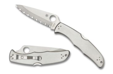Image of Spyderco Endura4 SS Serrated Blade Fold Knife C10S