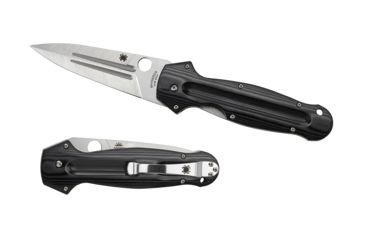 Image of Spyderco EuroEdge Folding Knife, Black, C215GP