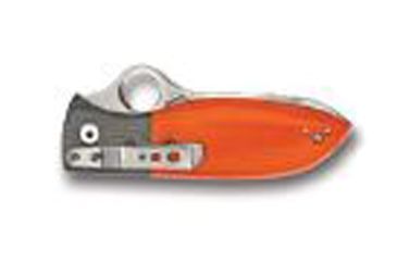Image of Spyderco Firefly Folding Knife,2.74in VG10 PlainEdge Blade,Orange Handle C184GPOR