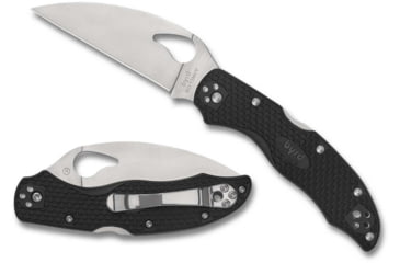 Image of Spyderco Harrier 2 Wharncliffe Folding Knives, 3.38in, 8Cr13MoV Steel, PlainEdge, FRN Handle, BY01PBKWC2