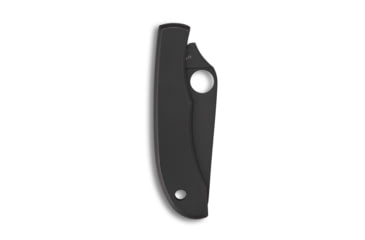 Image of Spyderco HoneyBee SS Folding Pocket Knife 1.67in Blade Length, C137P Steel, Stainless Black, C137BKP