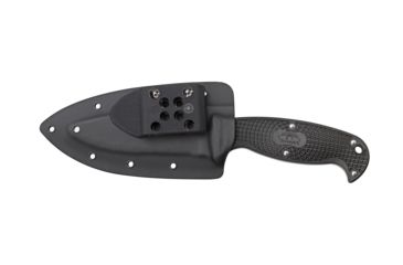 Image of Spyderco Jumpmaster 2 Fixed Blade Knife, Black, FB24SBK2