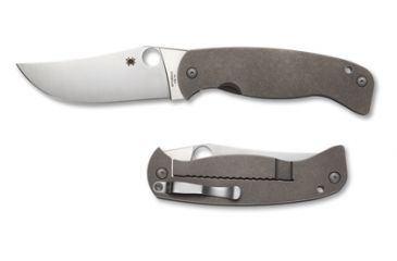 Image of Spyderco K-2 Plain Edge Knife C185TIP