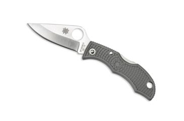 Image of Spyderco Ladybug 3 Folding Knife, 1.9in, VG-10 Stainless Steel, Clip Point Blade, FE Blade, FRN Foliage Green Handle, LFGP3