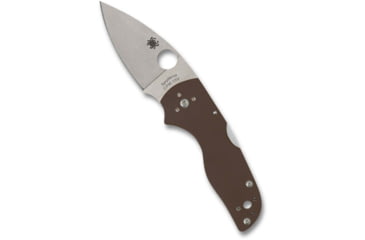 Image of Spyderco Lil Native Mid Backlock Sprint Folding Knife, 2.42in, CPM 15V, G-10, Brown Handle, C230MBGPBN15V