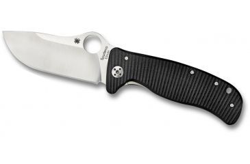 Image of Spyderco Lionspy G10 Handle Titanium Blade Zipper Pouch Fold Knife C157GTiP