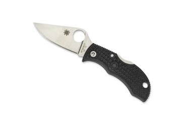 Image of Spyderco Manbug FE Blade Folding Knife, 2in, VG-10, Clip Point Blade, FRN Black Handle, MBKP