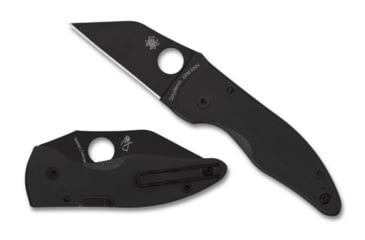 Image of Spyderco Microjimbo Folding Knife, 2.45in, CPM-S30V Steel, Wharncliffe Blade, G-10, Black Handle, C264GPBK