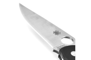 Image of Spyderco Military Folding Knife, Black G-10 Steel Handle, FE Blade, C36GPE