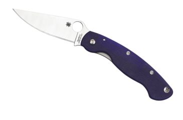 Image of Spyderco Military Folding Knife, Blue/Purple, C36GPDBL