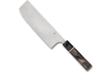 Image of Spyderco Murray Carter Itamae Nakiri, 7.29in, Brown Handle, K17GPBNBK