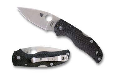 Image of Spyderco Native 5 Folding Knife Fluted Carbon Fiber S90V, C41CFFP5