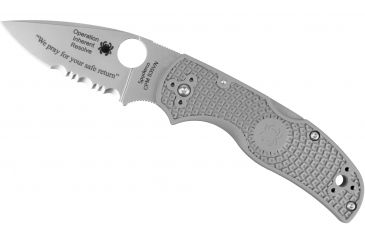 Image of Spyderco Native 5 Folding Knife, Gray, C41PGY5
