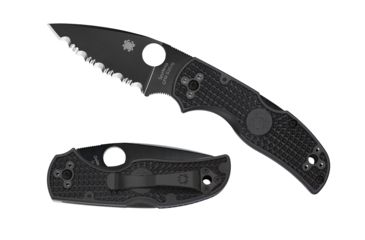 Image of Spyderco Native 5 Folding Knife Lightweight, Black/Black Blade, C41SBBK5