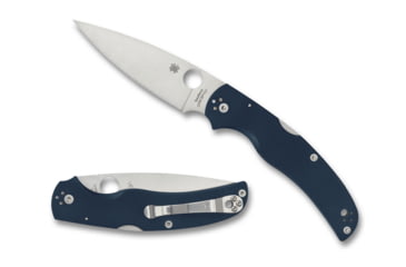 Image of Spyderco Native Chief Folding Knife, 4.09 in, CPM SPY27, Blue, G10, C244GPCBL