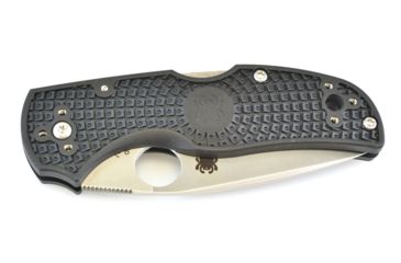 Image of Spyderco Native 5 Lightweight Folding Knife, 2.95in, CPM S30V, Drop Point Blade, PlainEdge, FRN Black Handle, C41PBK5