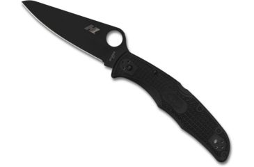 Image of Spyderco Pacific Salt 2 Folding Knife, 3.78in, H-1, FRN, Plain, Black, C91PBBK2