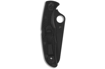 Image of Spyderco Pacific Salt 2 Folding Knife, 3.78in, H-1, FRN, Serrated, Black, C91SBBK2