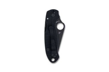Image of Spyderco Paramilitary 3 Folding Knife, 2.91 in, CPM MagnaCut Stainless Steel, Drop Point Blade, G10, Black Handle, C223GMCBKP