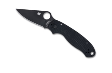 Image of Spyderco Paramilitary 3 Folding Knife, 2.91 in, CPM MagnaCut Stainless Steel, Drop Point Blade, G10, Black Handle, C223GMCBKP