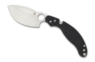Image of Spyderco Parata G-10 8.09in PlainEdge Folding Knife, Black, C231GP