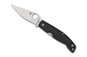 Image of Spyderco Pattadese Folding Knife, 3.16in Blade, M390 Steel, Black, C257GP