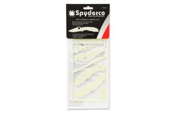 Image of Spyderco Plastic Kit C11, Plastic Delica 4, Lockback Folding Knife, 2.88in, Drop Point Blade, Plastic Handle, PLKIT1