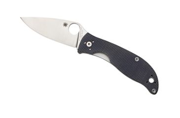 Image of Spyderco Polestar Folding Knife, 3.31in, CTS BD1, Drop Point Blade, G-10 Gray Handle, C220GPGY