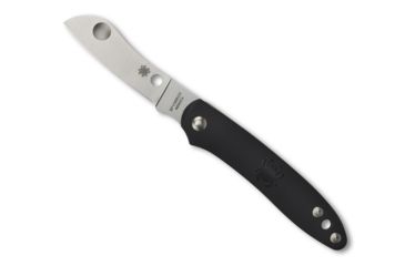 Image of Spyderco Roadie Folding Knife, 2.09in, N690Co, Wharncliffe Blade, Plain Edge, FRN Black Handle, C189PBK