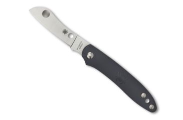 Image of Spyderco Roadie Folding Knife, 2.09in, N690Co, Wharncliffe, Plain Edge, FRN Gray Handle, C189PGY