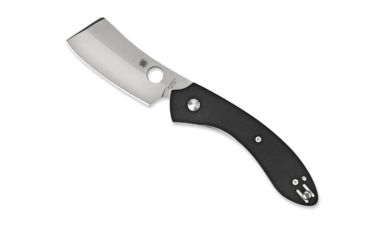 Image of Spyderco Roc Folding Knife,3.07in PlainEdge Blade,Black Handle C177GP