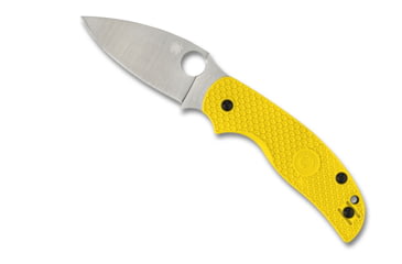 Image of Spyderco Sage 5 Folding Knife, 2.99 in, CPM MagnaCut Stainless Steel, Yellow, Fiberglass Reinforced Nylon, C123PYL