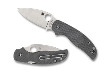 Image of Spyderco Sage 5 Lightweight Folding Knife, 3in, Maxamet Steel, Gray/Silver, C123PGY