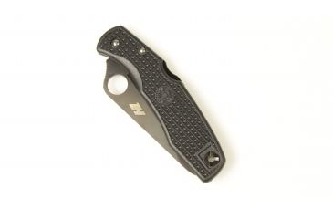 Image of Spyderco Salt1 Lightweight Black Black Blade SpyderEdge Knife C88SBBK